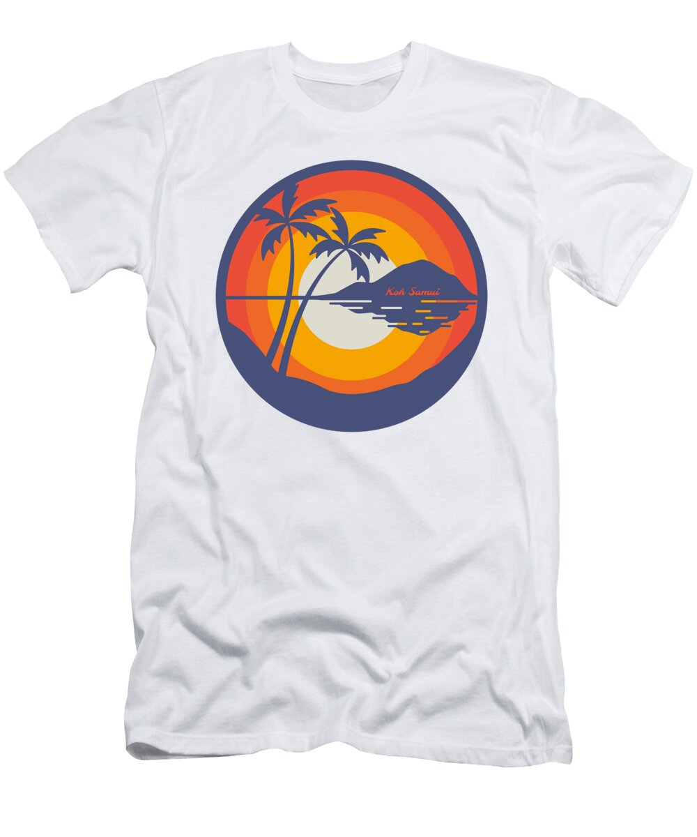 Bangkok Orchid Hidden Gems Ezone Prints T-Shirt