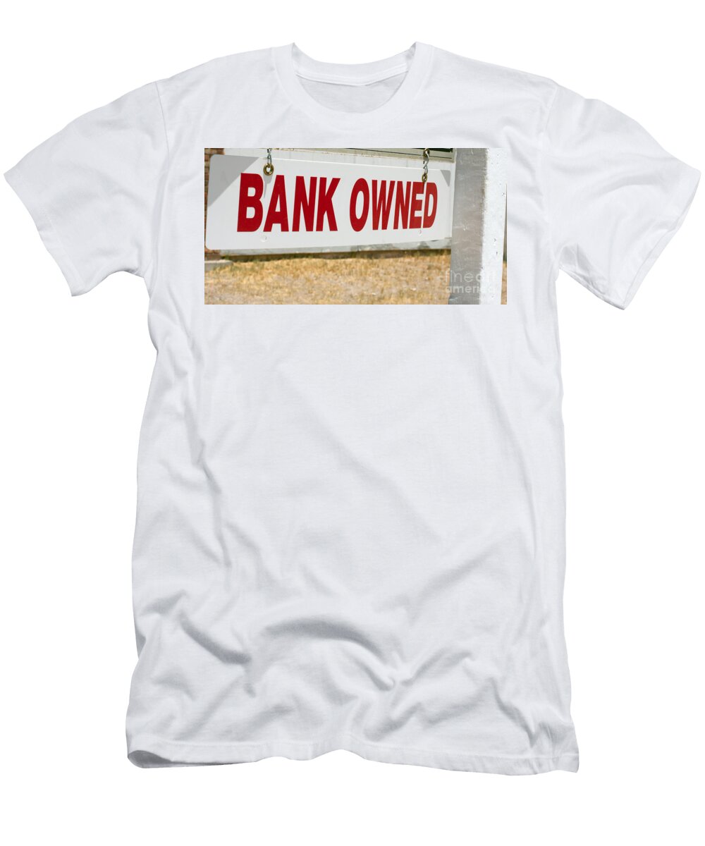 Bank Owned Real Estate Sign Gunter Nezhoda T-Shirt