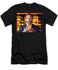 Banker Holding a Gold Bar Art Momente T-Shirt