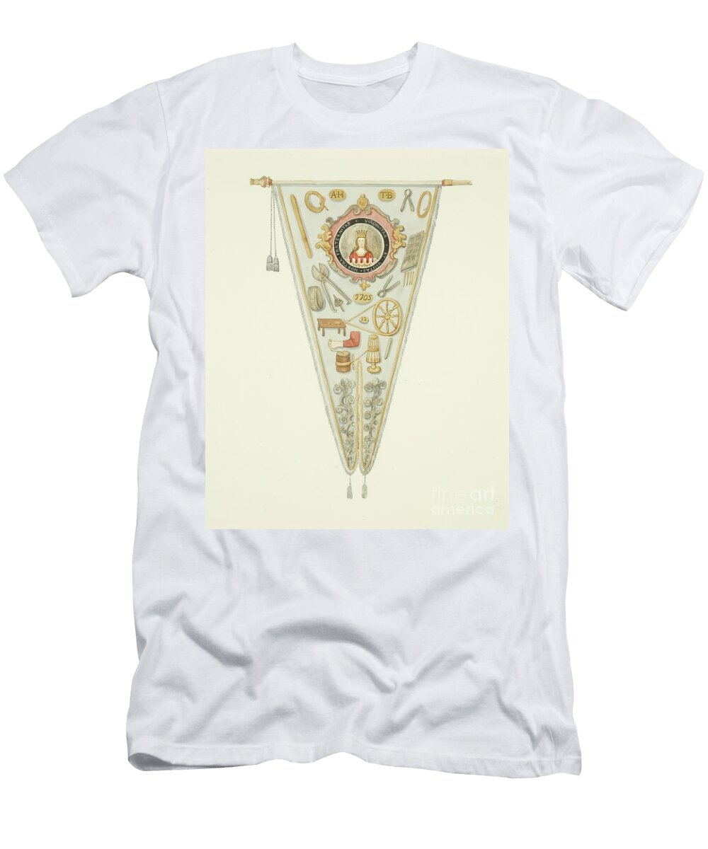Banner of the Pin Makers Company of Bristol C1833 Joseph Manning T-Shirt