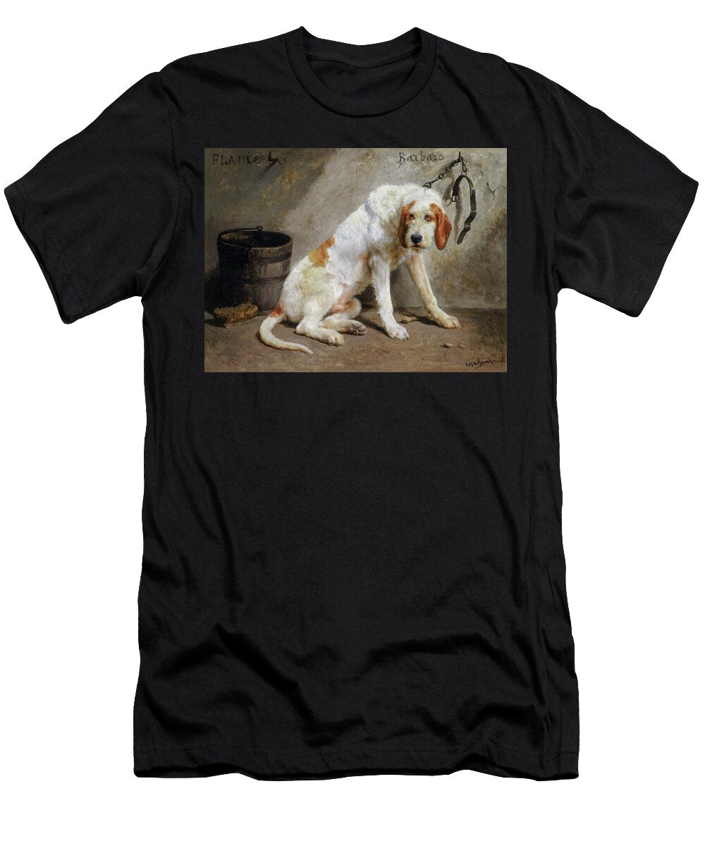 Barbaro After the Hunt By Rosa Bonheur 1858 Rosa Bonheur T-Shirt