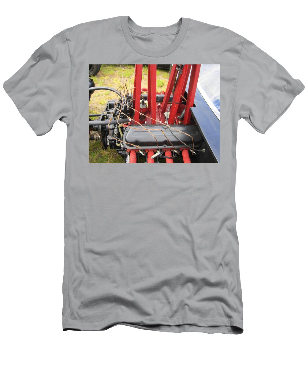 Barbwire Engine Kym Backland T-Shirt