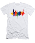 Barcelona Spain Skyline DJ Rogers T-Shirt