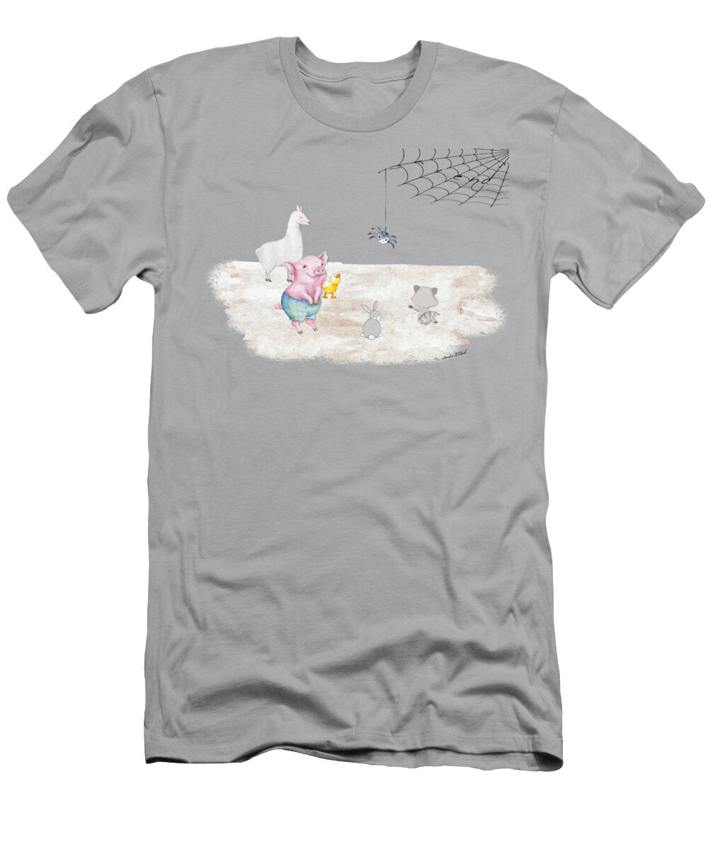 Barnyard Meeting Sandra Clark T-Shirt