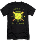 Baseball Dont Be a Basic Pitch Jacob Zelazny T-Shirt
