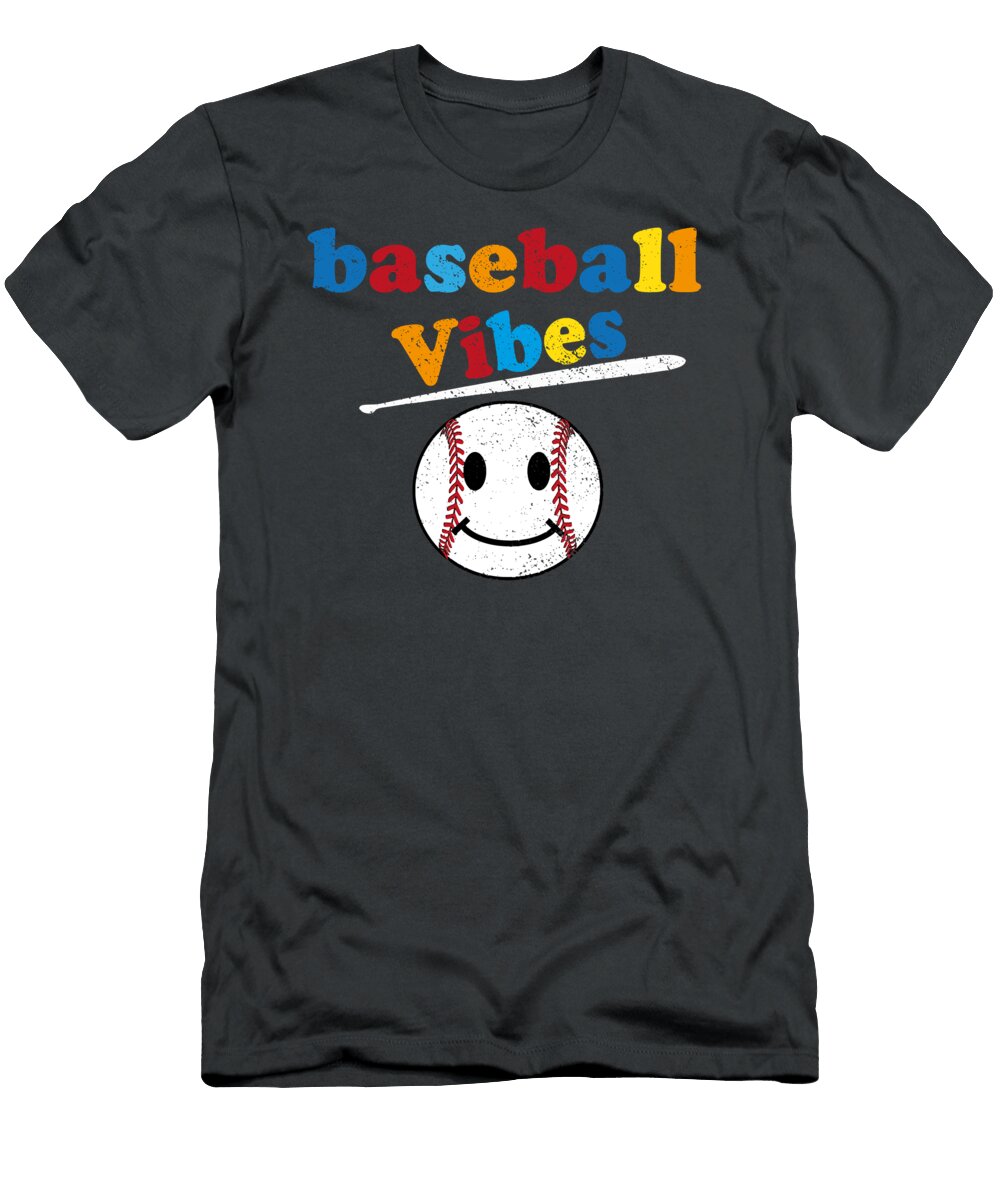 Baseball Vibes Baseball Mom Baseball Vibes Leopard 0mk4x Lap Hua Le T-Shirt