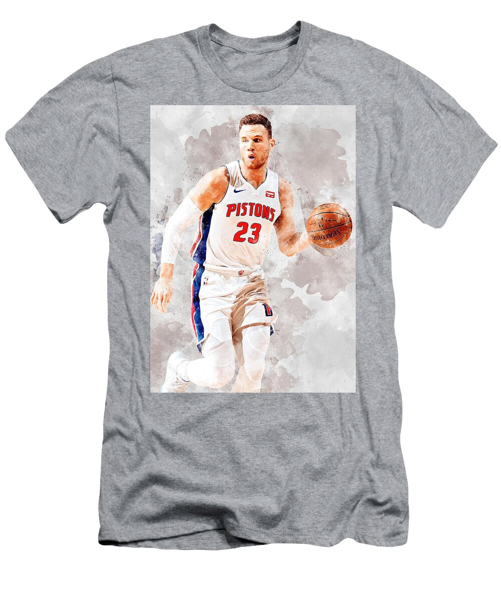 Basketball Player Art Blake Griffin Blakegriffin Blake Austin Griffin Blake Austin Griffin Blakeaust Wrenn Huber T-Shirt