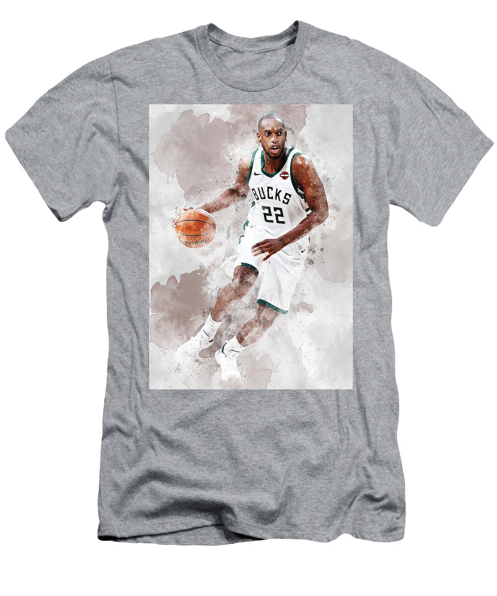 Basketball Player Player Khris Middleton Khris Middleton Khrismiddleton Jameskhristianmiddleton Milw Wrenn Huber T-Shirt