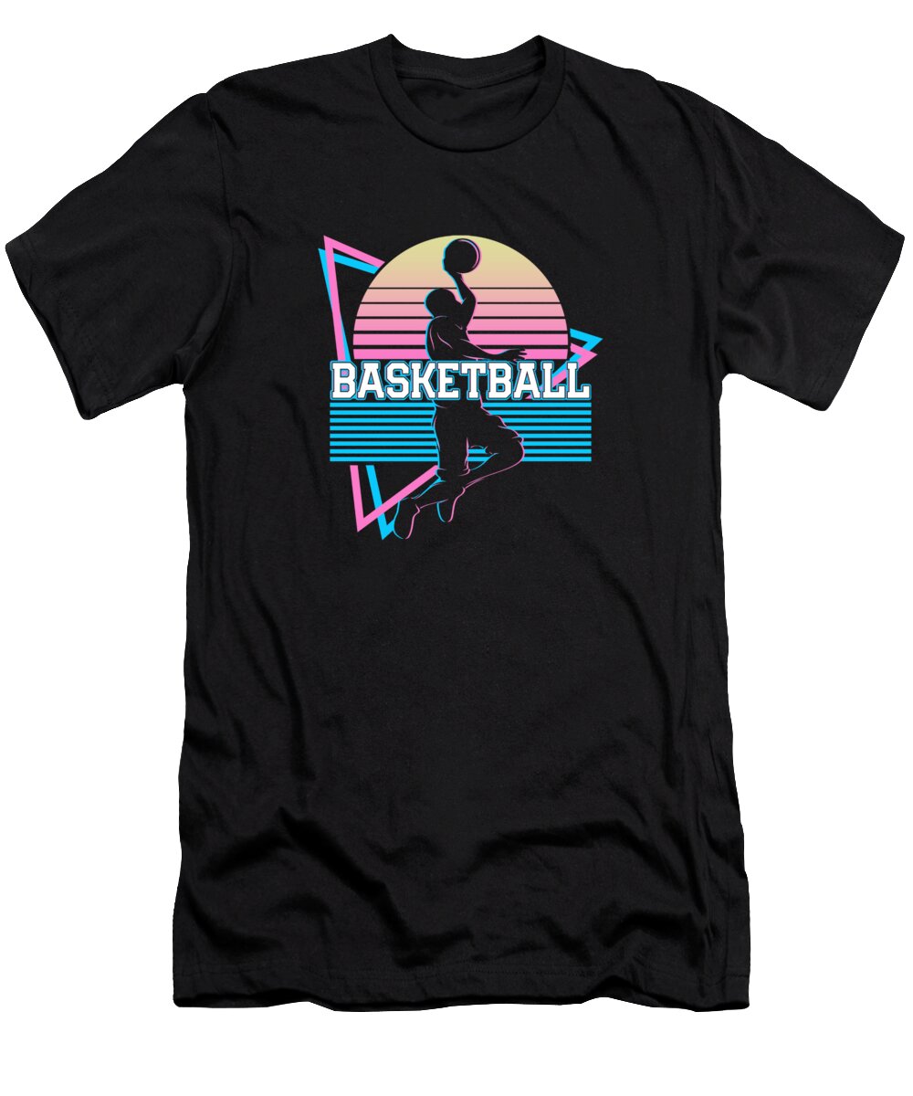 Basketball Player Vaporwave Aesthetic Retro Scott Palmer T-Shirt