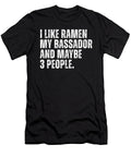 Bassador Dog Owner Ramen Noodles Lover Funny Dh Bubble T-Shirt