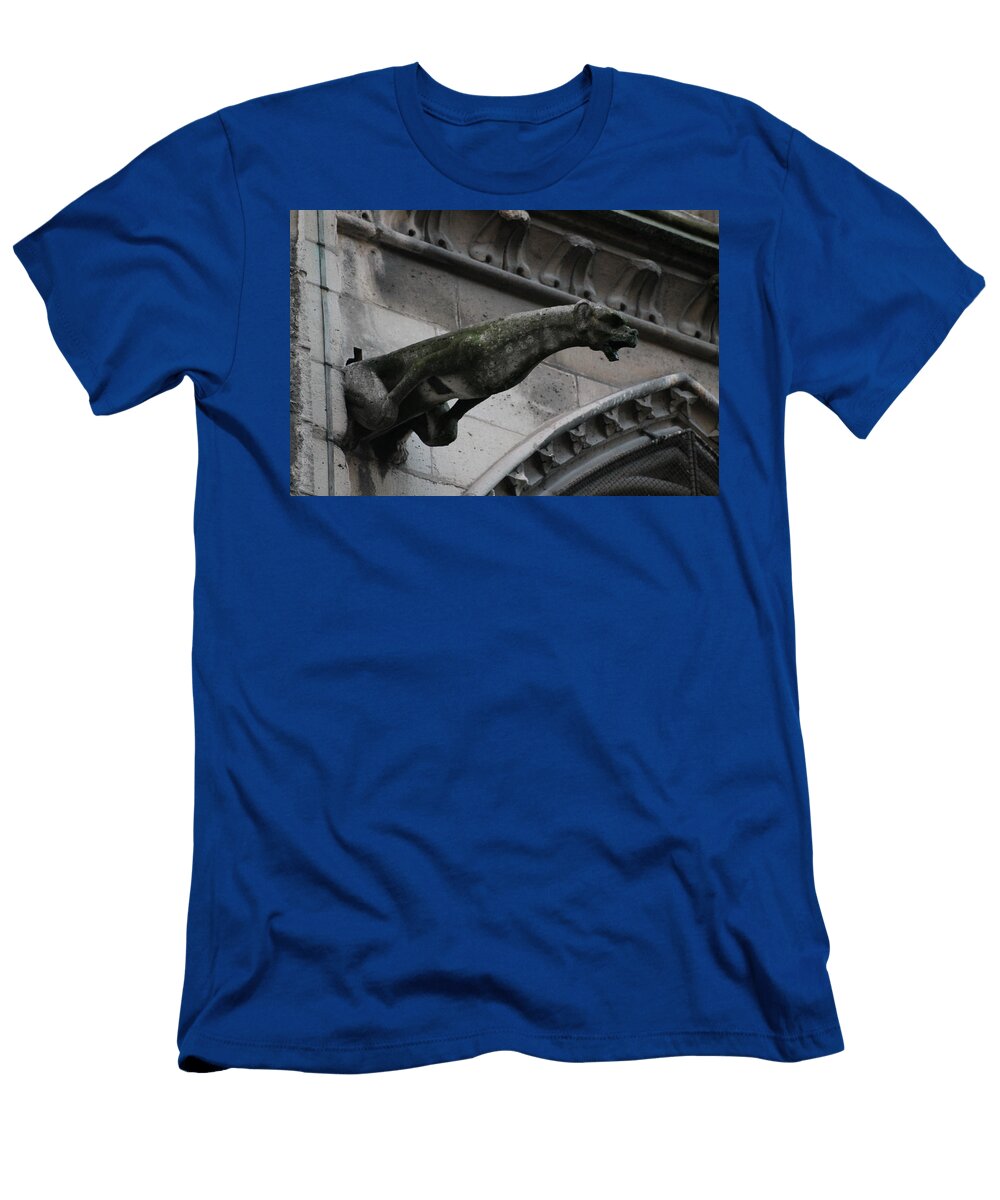 Bat Eared Dog Gargoyle of Notre Dame Christopher Kirby T-Shirt