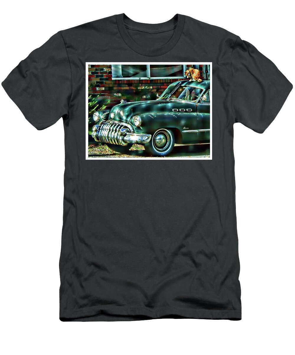 Bath on a Buick Super Eight Kirby Maxwell T-Shirt
