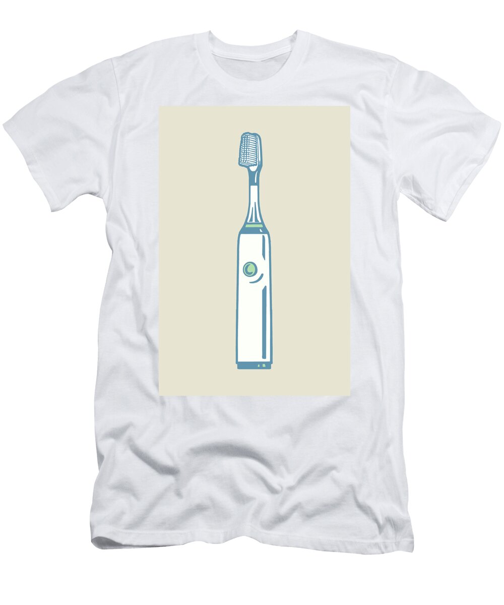 Battery Powered Toothbrush Csa Images T-Shirt