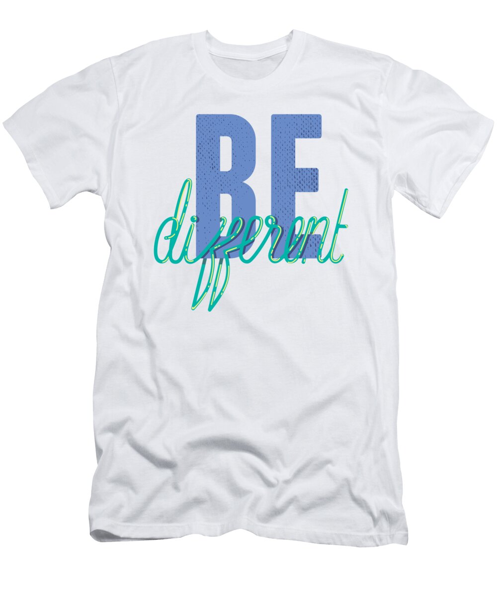 Be Different Inspirational Motivational Jacob Zelazny T-Shirt