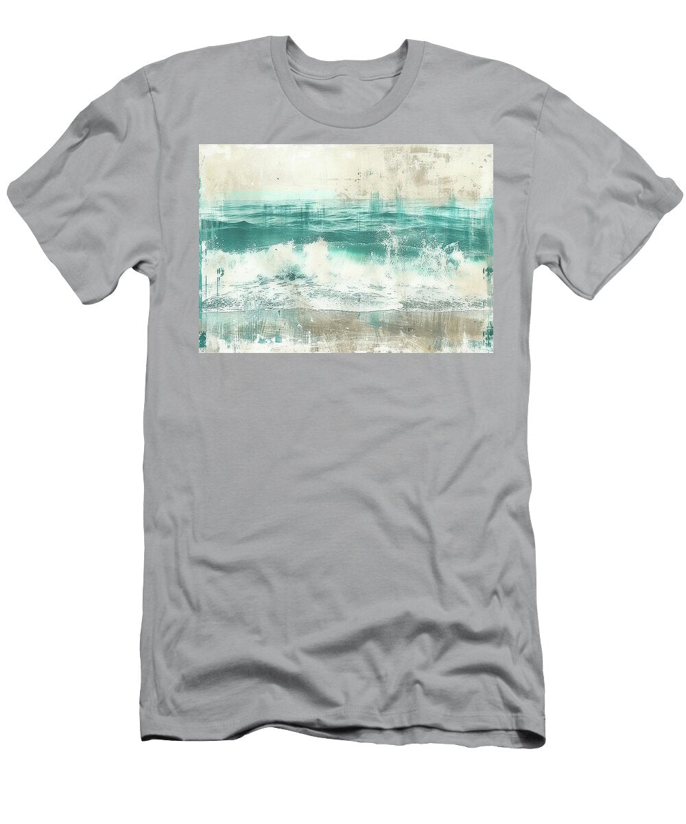 Beach Abstract Dennis Kirby T-Shirt