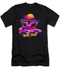 Beach Please Futuristic Car Retro Sunset Synthwave Dhbubble T-Shirt