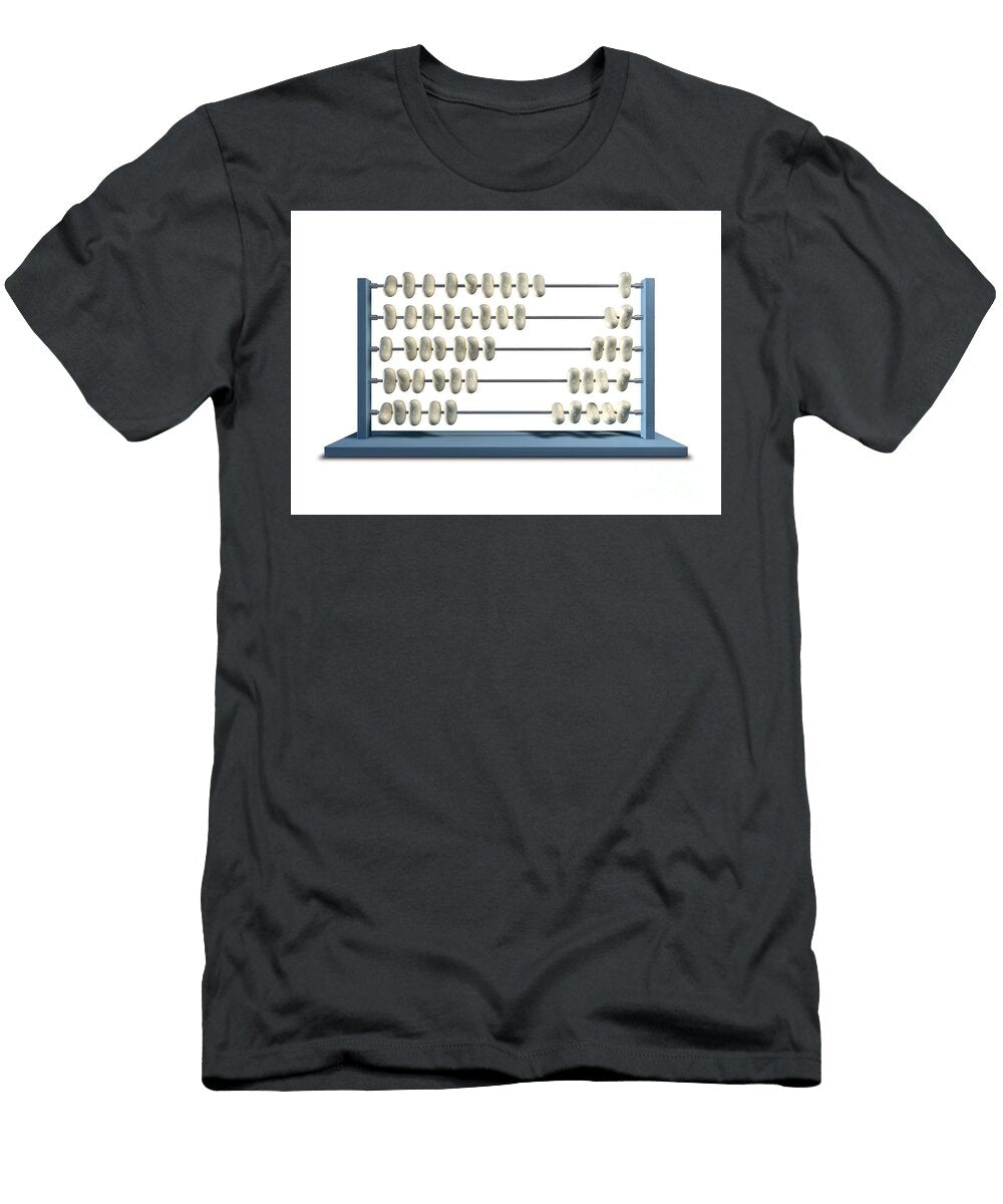 Bean Counting Abacus Allan Swart T-Shirt