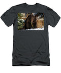 Bear in Winter Forest David Kirby T-Shirt