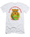 Bear Ramen Bowl Noodles Phrase Red Letters Thursina T-Shirt