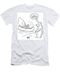 Bear Sees Fisherman in Canoe Thinks of Hotdog Jonny Hawkins T-Shirt