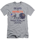 Bears Vs Patriots 86 Vintage Faded Look Design T Jackson Joel T-Shirt