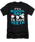 Beautiful Day to Save Teeth Dentist Moon T-Shirt