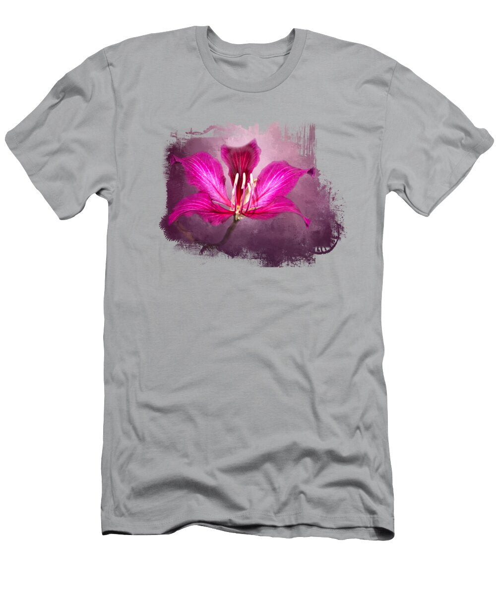 Beautiful Hong Kong Orchid Elisabeth Lucas T-Shirt