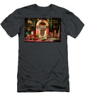 Beautiful Jukebox in Christmas Setting Garry Gay T-Shirt