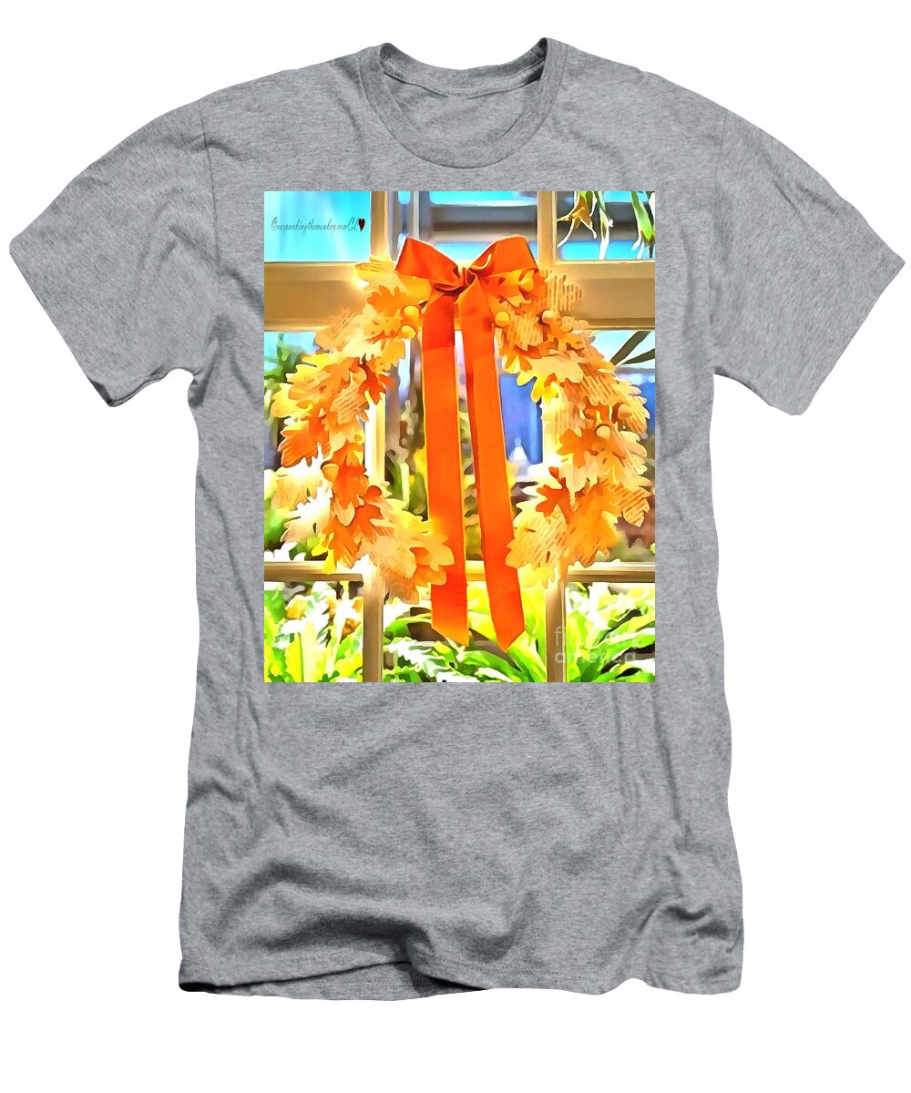 Beautiful Orange Wreath Catherine Lott T-Shirt