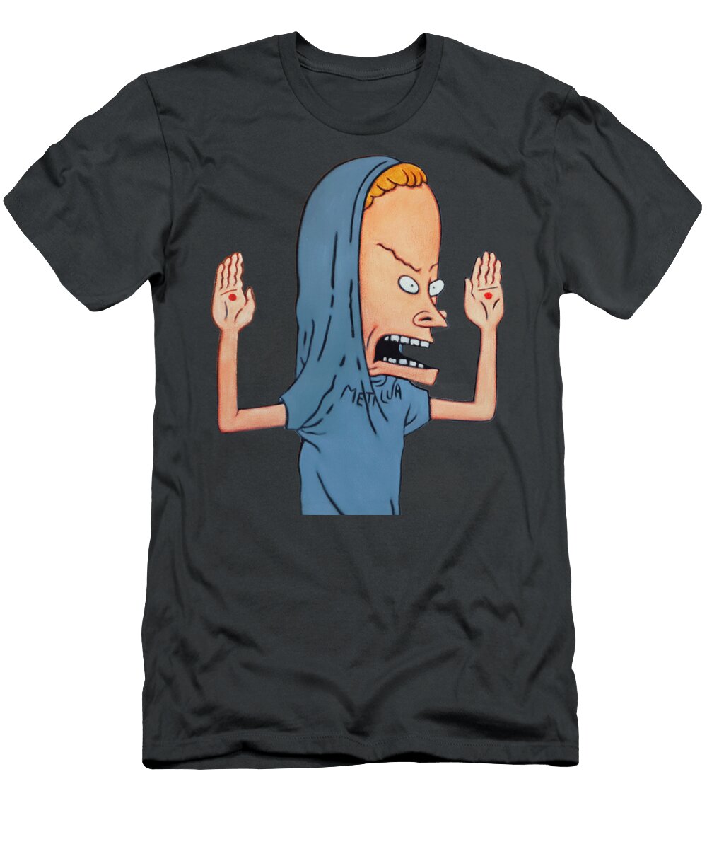 Beavis As the Great Cornholio with the Stigmata From Lake Titicaca Jorge Terrones T-Shirt
