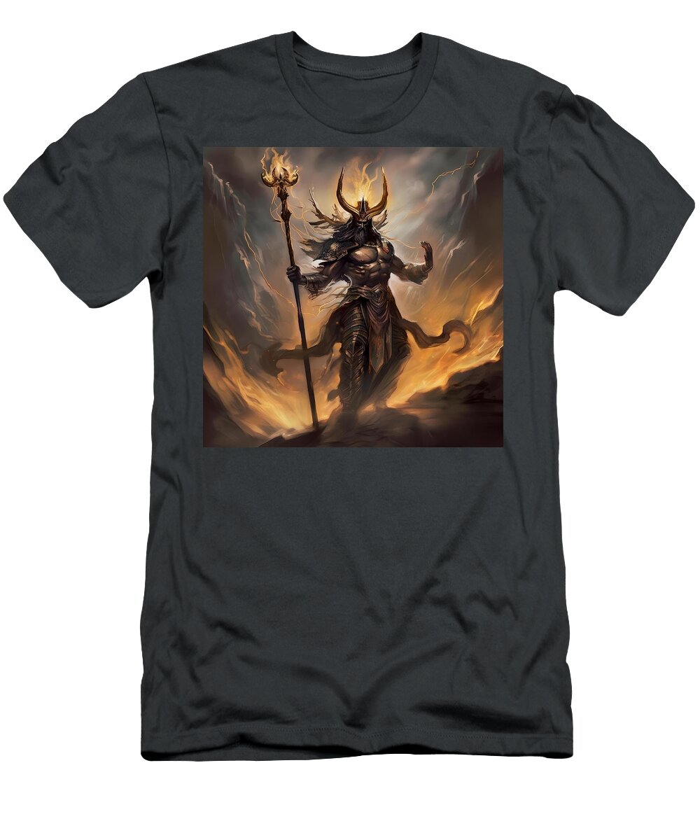 Beckon Chaos Magick Art J Conductor of Chaos T-Shirt