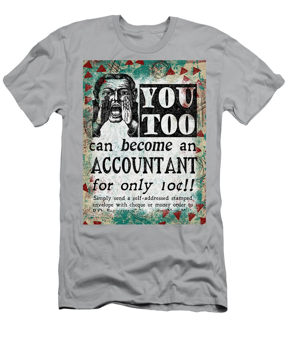 Become an Accountant Flo Karp T-Shirt
