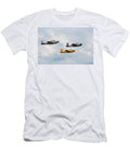 Beechcraft T 34 Mentor a Navy Air Force and Ryan Navion Trainer Bruce Beck T-Shirt
