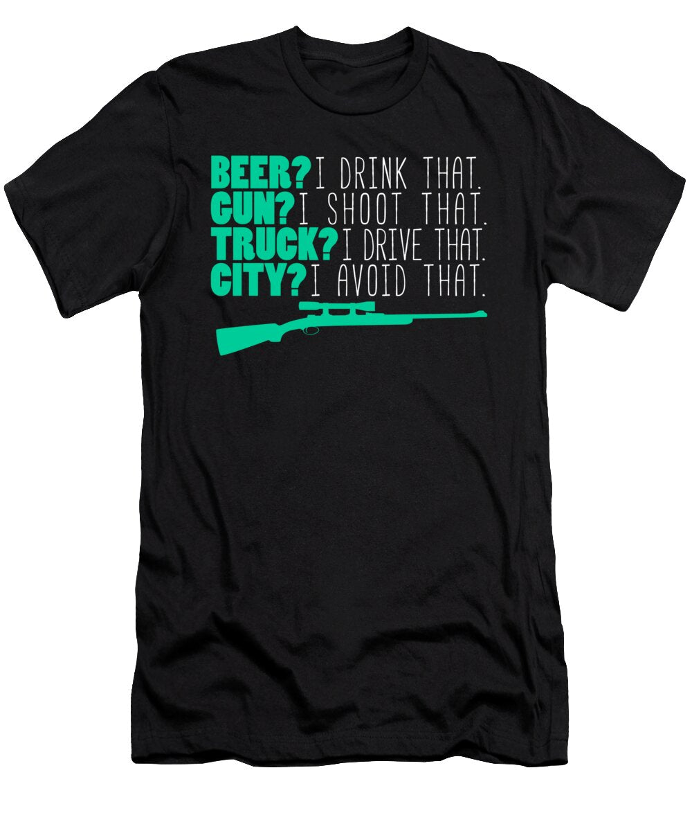 Beer Truck City Jacob Zelazny T-Shirt