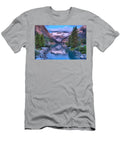Before the Sun At Lake Louise Adam Jewell T-Shirt