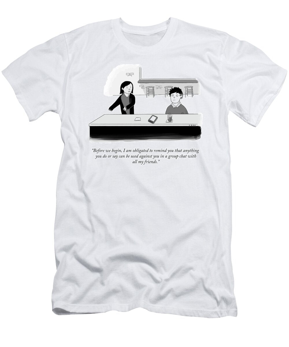 Before We Begin Ellie Black T-Shirt