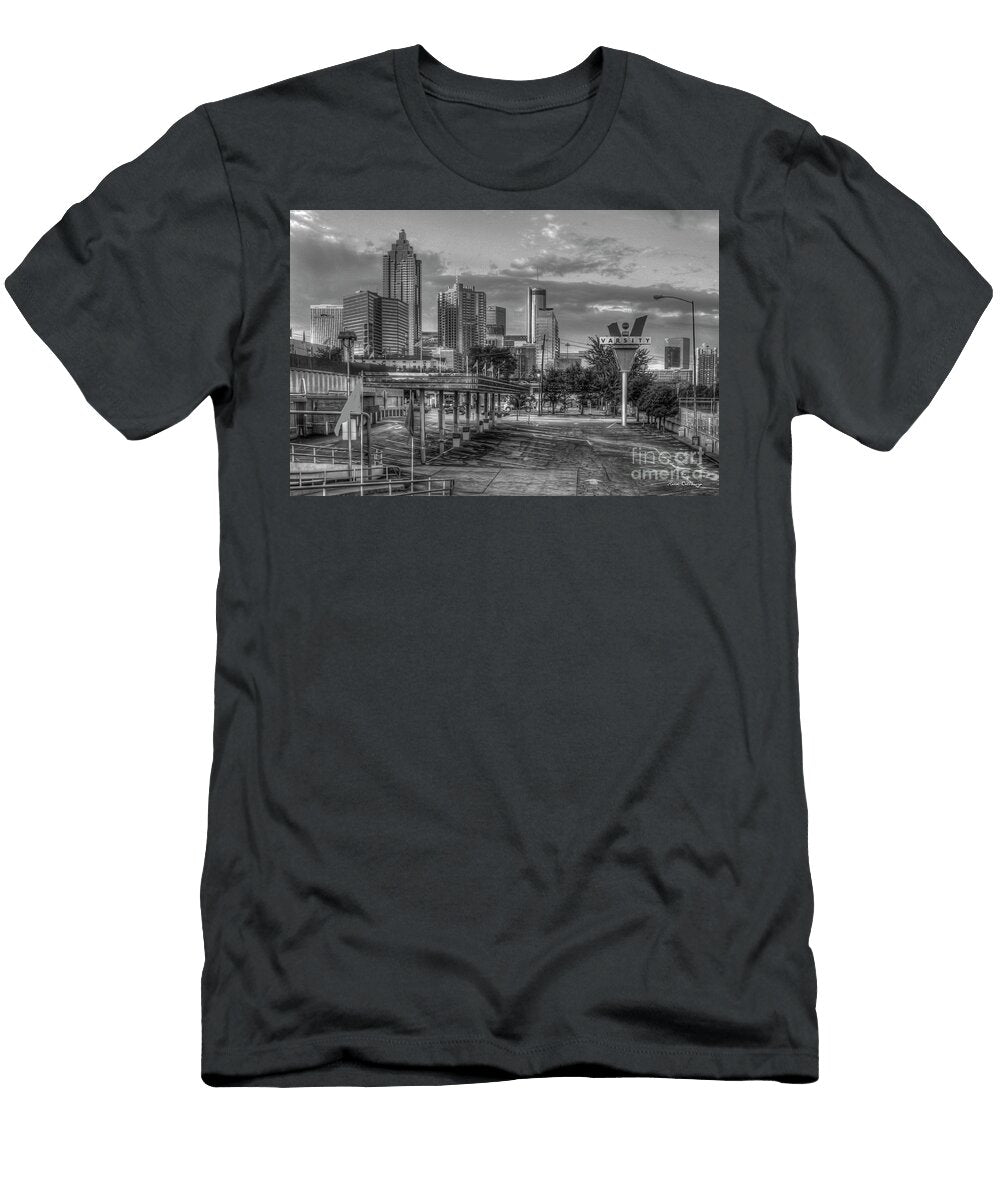 Before Whatll You Have B W the Varsity Dawn Atlanta Landmark Art Reid Callaway T-Shirt