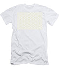 Beige and White Geometric Shape Pattern Petite Pattern Minimal Graphic Designs T-Shirt