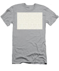 Beige and White Striped Cube Geometric Pattern Petite Pattern Minimal Graphic Designs T-Shirt
