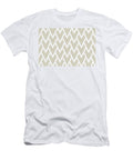 Beige and White Tessellation Line Pattern 17 Pairs De 2022 Trending Color Bay Salt Det642 Petite Pattern Minimal Graphic Designs T-Shirt