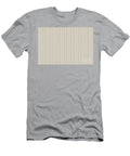 Beige Cream Modern Stripe Chevron Pattern Pairs 2023 Color of the Year Blank Canvas DC 003 Petite Patterns T-Shirt
