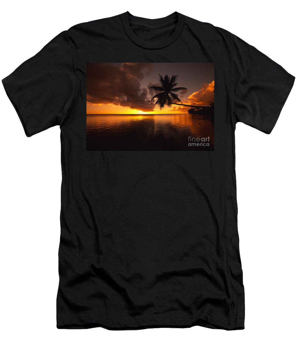 Bending Palm Ron Dahlquist T-Shirt