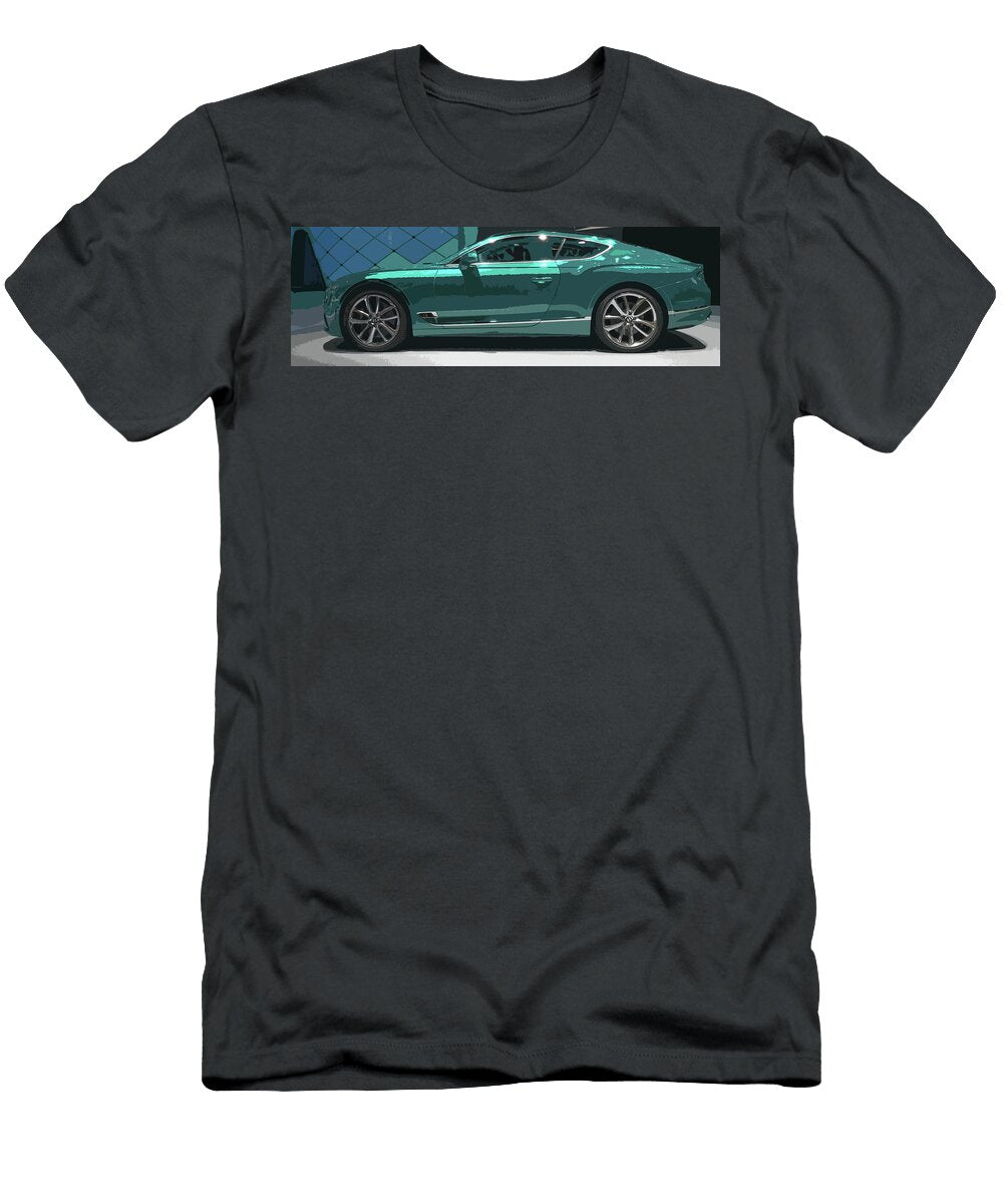 Bentley Continental Gt Azur Thespeedart T-Shirt