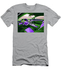 Bentley Continental Gt Interior Purple and Green Thespeedart T-Shirt