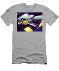 Bentley Continental Gt Interior Yellow and Purple Thespeedart T-Shirt