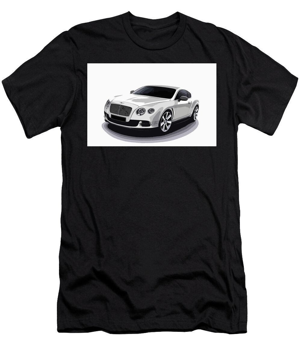 Bentley Continental Gt Mulliner Thespeedart T-Shirt