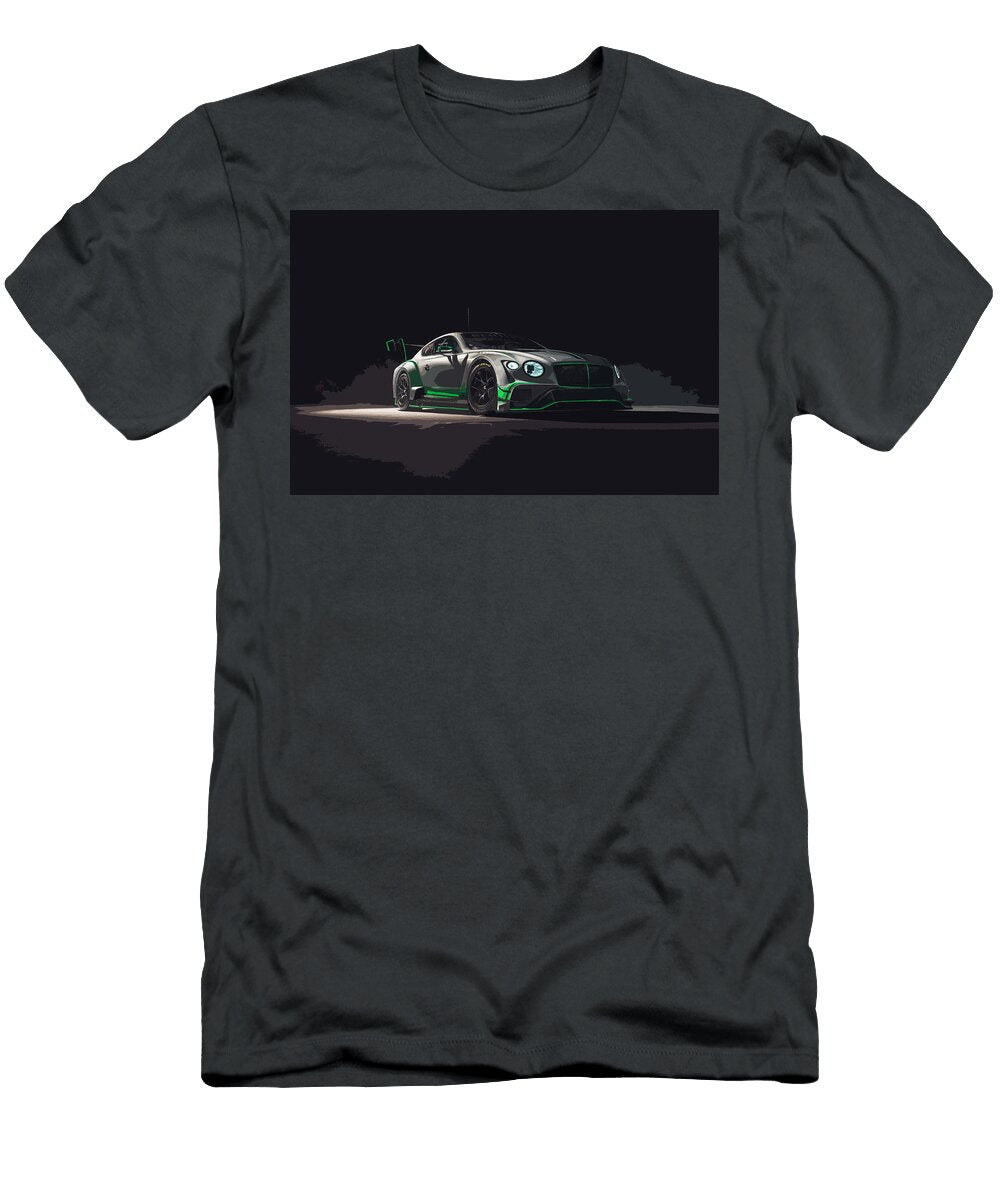 Bentley Continental Gt3 Race Car Thespeedart T-Shirt