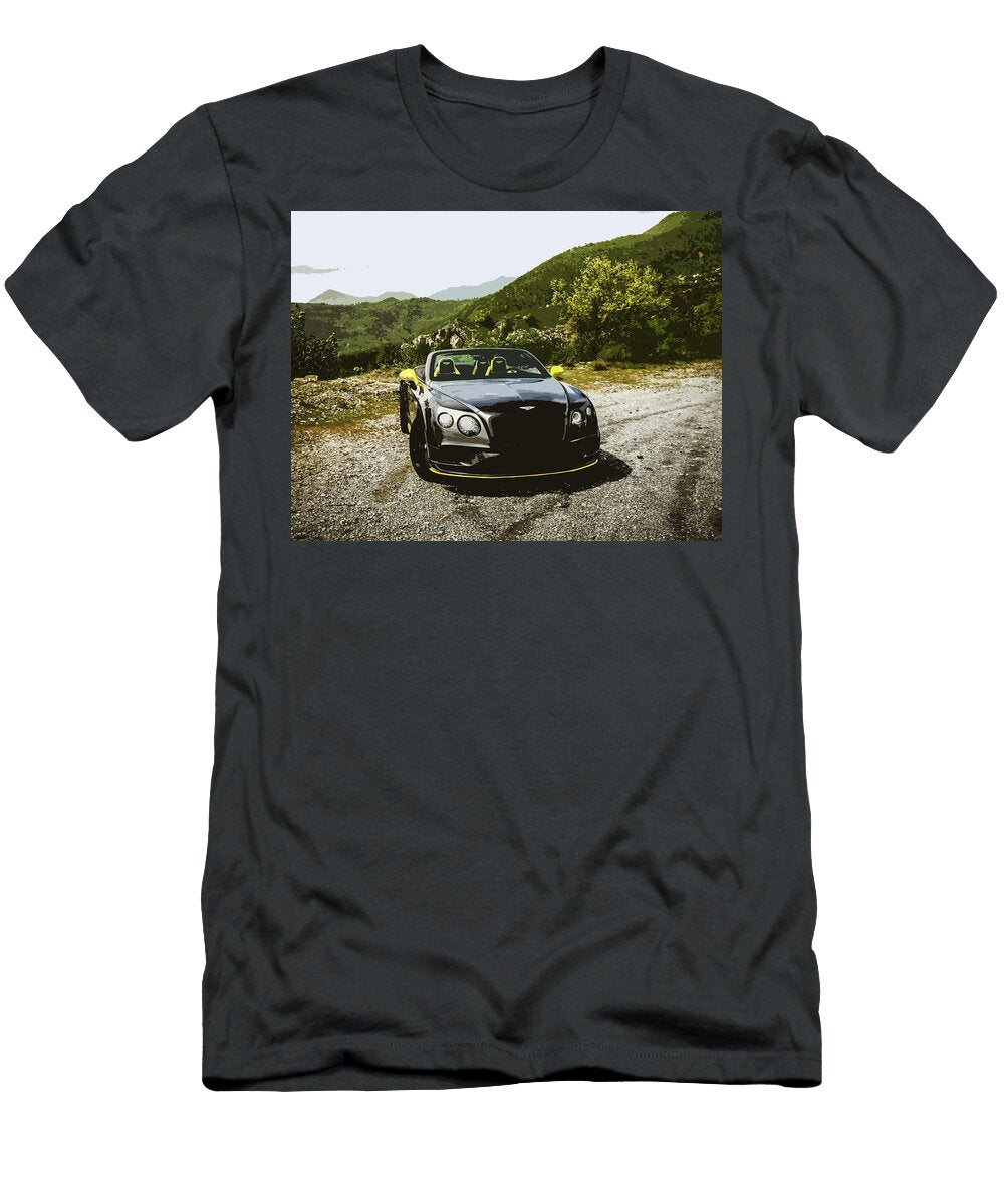Bentley Continental Gtc Thespeedart T-Shirt