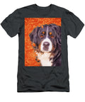 Bernese Mountain Dog in Orange Zelda Tessadori T-Shirt