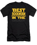 Best Bookworm in the Galaxy Funny Gift Dusan Vrdelja T-Shirt